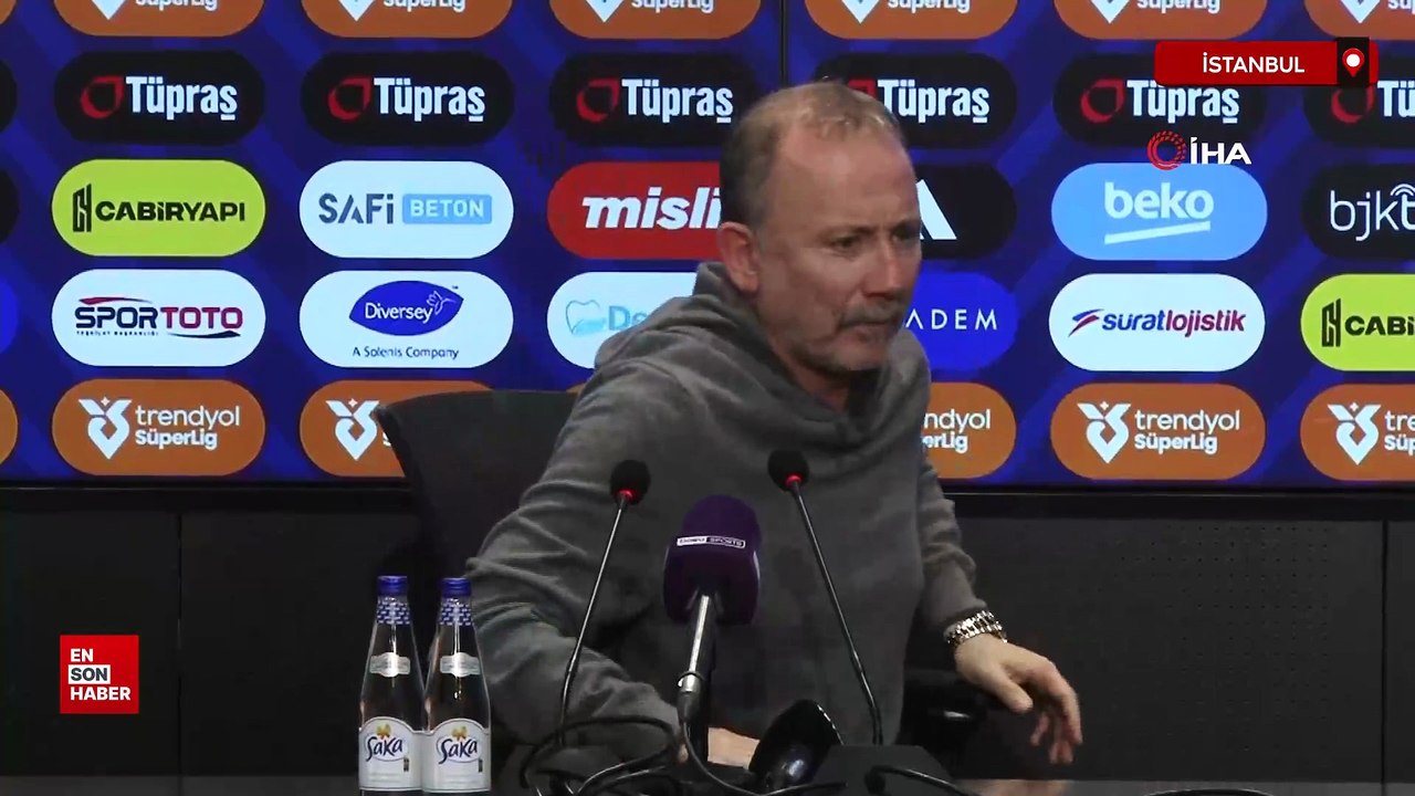 Sergen Yalçın'dan hakem eleştirisi: İstediklerine maç kazandırabilirler