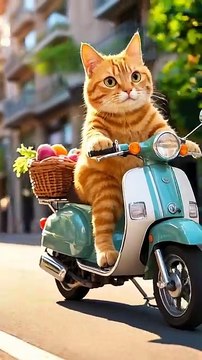 Simba preparing a delicious meal