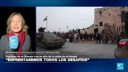 Informe desde Damasco: Siria celebra un año de la caída del régimen de Bashar al-Assad