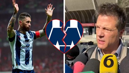 Sergio Ramos y su adiós a Rayados; Tato Noriega revela: "Tomó la decisión de adelantar ese final"