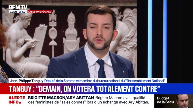 Budget de la Sécu: Les Républicains au Sénat n'ont fait aucune économie structurelle dans le PLFSS , déclare Jean-Philippe Tanguy, député (RN)