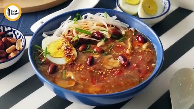 Hot & Sour Noodles soup Recipe 🥘