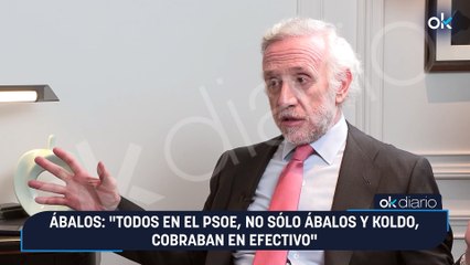 Ábalos: "Todos en el PSOE, no sólo Ábalos y Koldo, cobraban en efectivo"