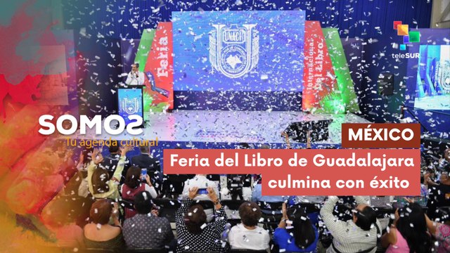 Feria del Libro de Guadalajara culmina con éxito SOMOS 08-12-2025