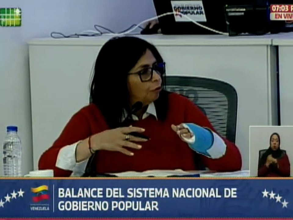 Vicepresidenta Rodríguez: La economía comunal deberá convertirse en una red económica nacional