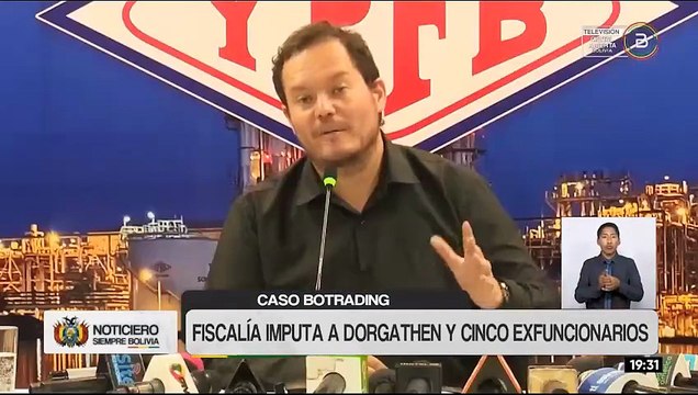 Caso Botrading: 40 indicios llevan a la imputación de Dorgathen y cinco exfuncionarios de YPFB