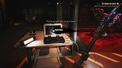 SO this is what Dr Reed has been fooling around with ( Boss Fight - Specimen Noah )