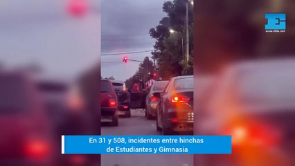 En 508 y 31: incidentes tras el clásico platense