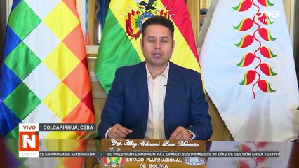 LARA SOBRE ENFRENTAMIENTOS EN COLCAPIRHUA