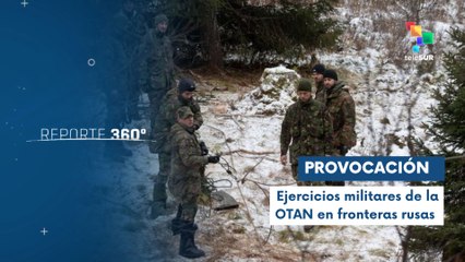 La OTAN realiza nuevos ejercicios militares cerca de la frontera con Rusia