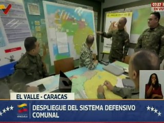 Caracas | Gobierno Bolivariano realiza el despliegue del Sistema Defensivo Comunal en El Valle