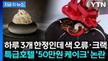 하루 3개 한정인데 ‘색 오류·크랙’... 특급호텔, 50만 원 케이크 논란 [지금이뉴스] / YTN