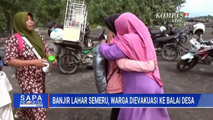 Korban Banjir Lahar Semeru Mulai Menungsi, Isak Tangis Warga Pecah Saat Tinggalkan Rumah