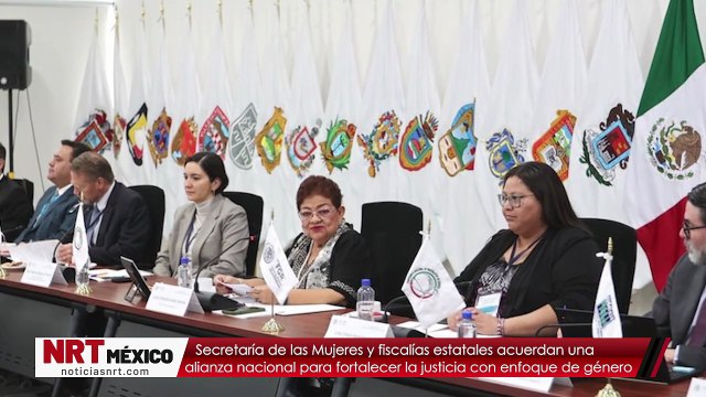 Secretaría de las Mujeres y fiscalías estatales acuerdan una alianza nacional para fortalecer la justicia con enfoque de género
