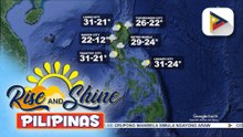 LPA, nagpapaulan sa Kalayaan Islands; shear line, nakaaapekto sa CAR, northern at Central Luzon, at Quezon Province