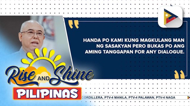 LTFRB, handang magbigay ng libreng sakay sa mga commuter na maaapektuhan ng transport strike | ulat ni Gab Villegas