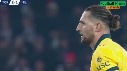 AC Milan vs Torino 3-2 - All Goals & Highlights  2025  Christian Pulisic 2 Goals