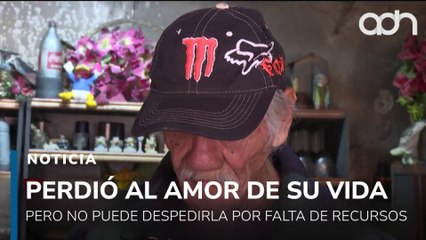 Perdió al amor de su vida pero no puede sepultarla por falta de recursos