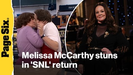 Melissa McCarthy's big return to 'SNL,' Sarah Sherman plays viral drunk raccoon