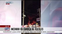 🚨¡Última Hora! Reportan un incendio en una fábrica de textiles en Ixtapaluca, Estado de México