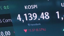코스피 4100선에서 하락세...코스닥 상승 전환 / YTN