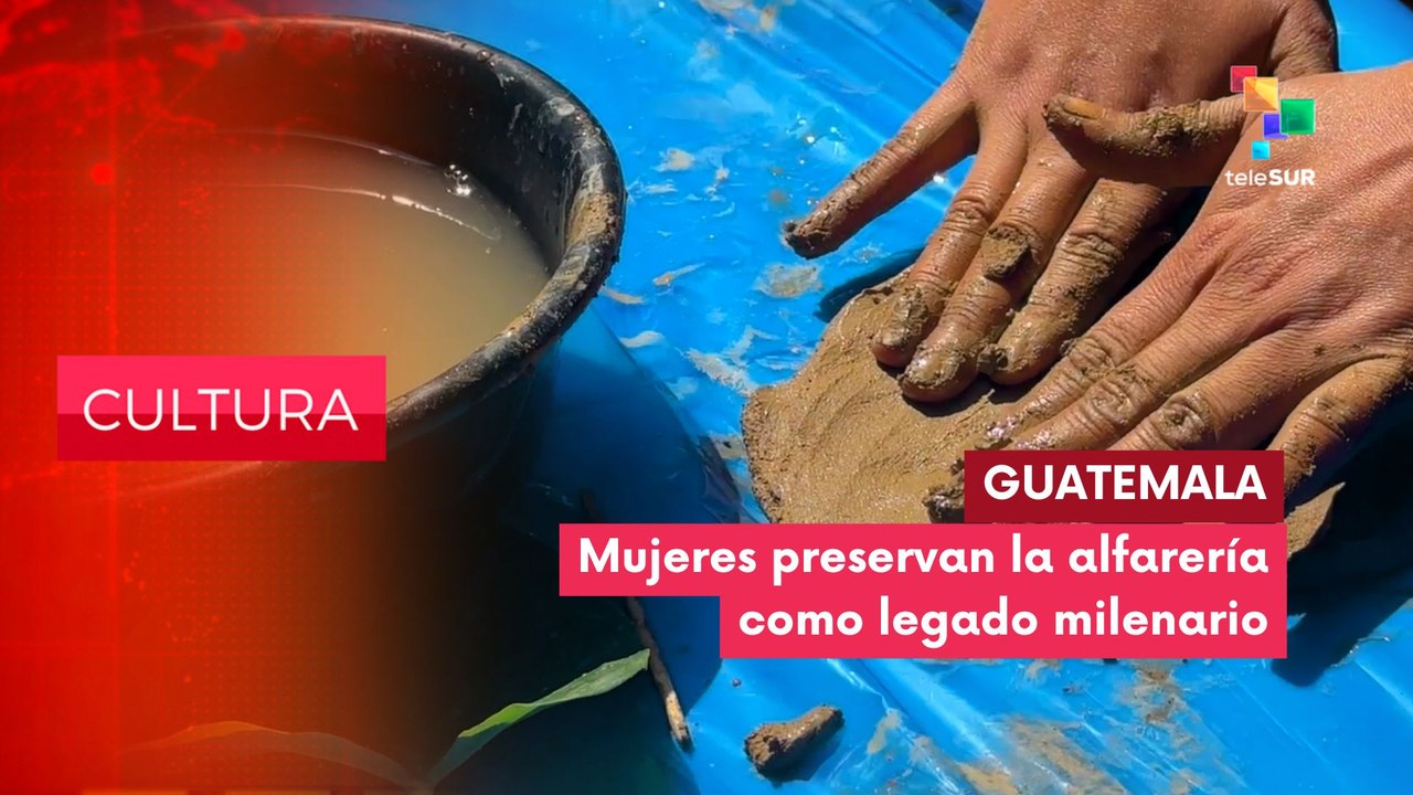 En Guatemala preservan alfarería como legado milenario CULTURA EDICIÓN CENTRAL 08-12-2025