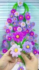 FANTASTIC DIYS AND ART IDEAS YOU SHOULD TRY | 10 Minute Crafts |सपनों जैसा बैंगनी फूलों वाला बैग 🌸✨ DIY Pipe Cleaner Flower  Making"
