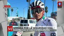Tras el atropellamiento de la ciclista Ana Odette, se hace una rodada pacífica en Tijuana