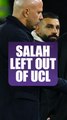 Was Slot right to exclude Salah from the #UCL squad over his recent comments? 👀 #beINucl #shorts