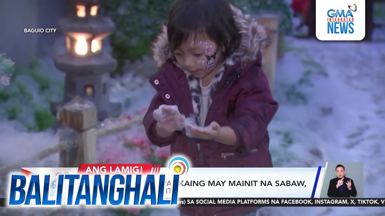 Mga pasyalan at pagkaing may mainit na sabaw, patok sa Baguio City | Balitanghali