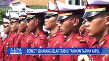 Pemkot Semarang Gelar Tradisi Tahunan Penerimaan dan Pelepasan Taruna Akpol di Balai Kota
