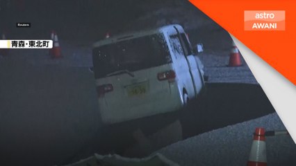 Gempa 7.5 gegar Jepun, amaran tsunami ditarik balik