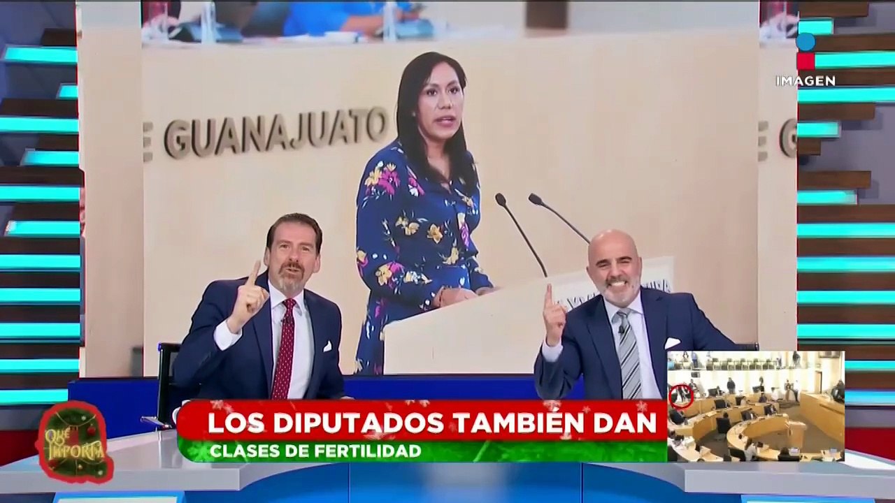¿Los diputados también dan clases de "fertilidad"? | Qué Importa