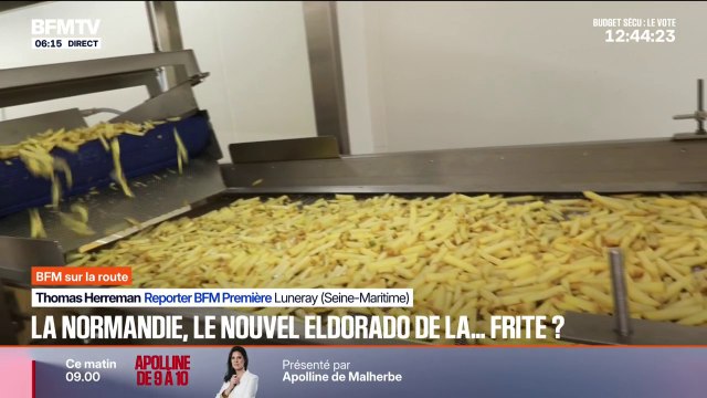 C'est un produit qu'on a préparé pour vous : des frites fraîches pré-cuites, une innovation 100% normande