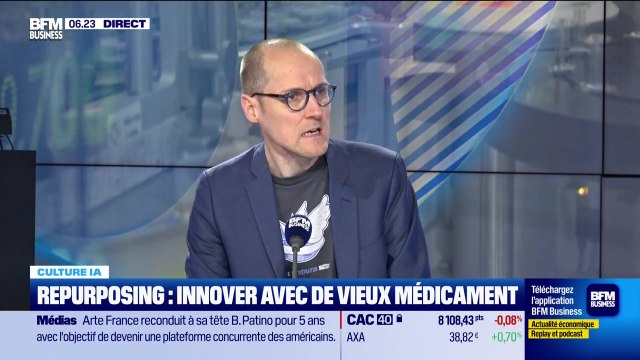 Culture IA : Repurposing, innover avec de vieux médicaments, par Anthony Morel - 09/12