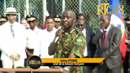 230 polisye Kenya rantre Ayiti pou GSF la, 100 lòt retounen nan peyi Kenya