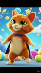🐾 Little Kitty Meow Meow | Cute Cat Nursery Rhyme for Kids | Baby Song | Kids Learning