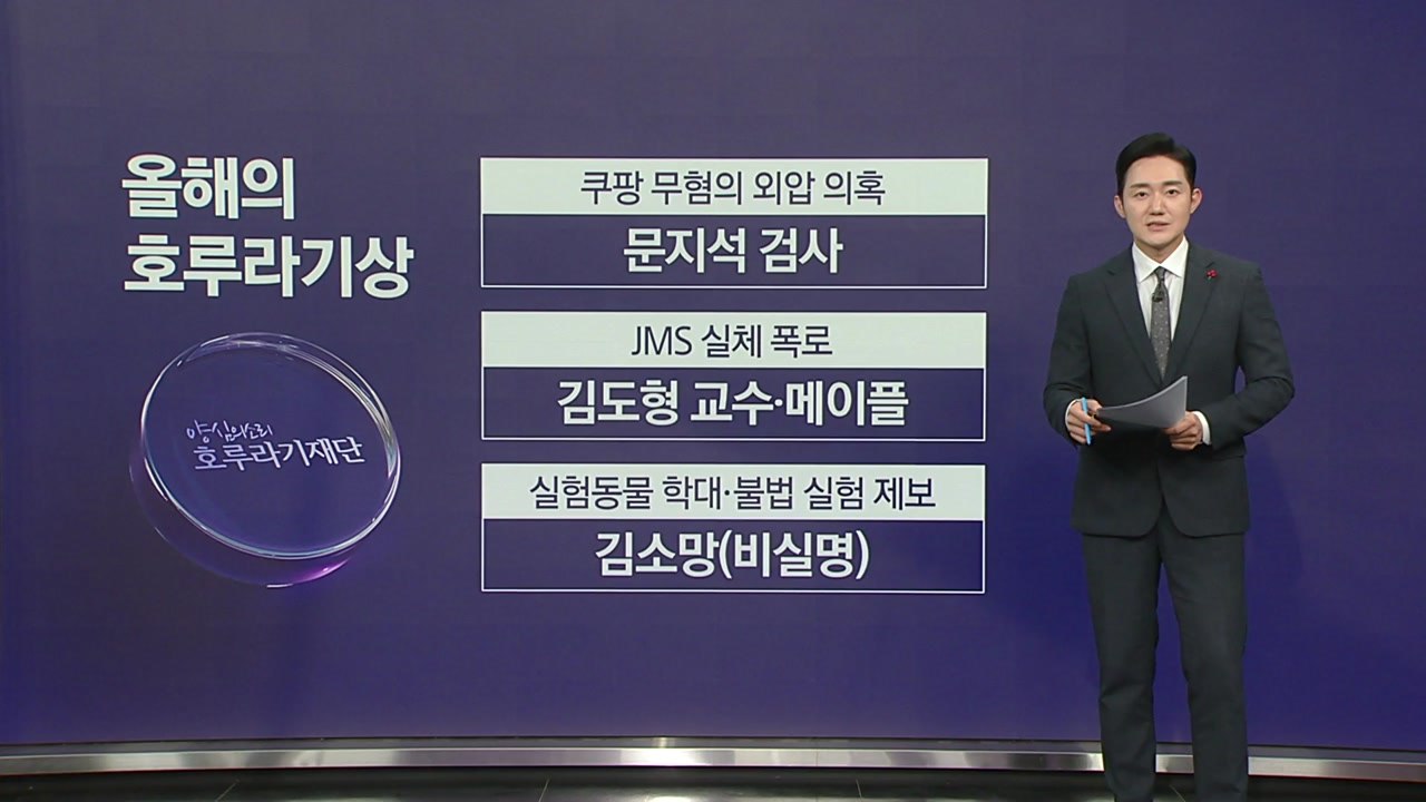'올해의 호루라기상' 쿠팡 외압 의혹 '문지석 검사' 선정 [앵커리포트] / YTN