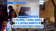 "Godny pokój" dla Ukrainy? W rosyjskim ataku ginie jedna osoba, a 15 jest rannych