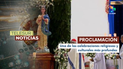 En Nicaragua, celebran la tradicional purísima en honor a la inmaculada concepción de María