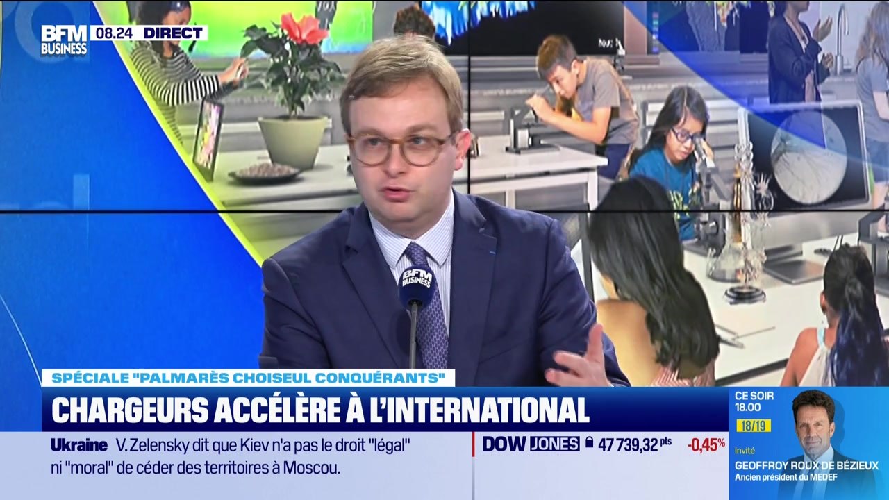 Michaël Fribourg (Compagnie Chargeurs Invest) e...