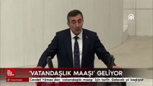 Cevdet Yılmaz'dan vatandaşlık maaşı için tarih: Gelecek yıl başlıyor