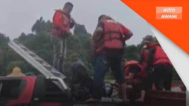 Terperangkap dalam pacuan empat roda, empat lelaki terselamat
