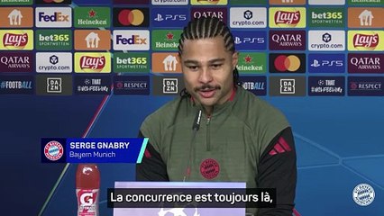 Gnabry : "Avec ou sans Musiala, la concurrence est toujours là"