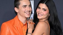 Kylie Jenner und Timothée Chalamet verliebt auf rotem Teppich