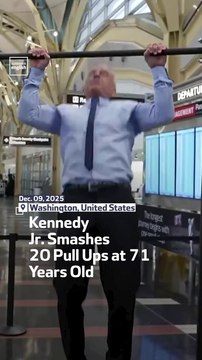 Kennedy Jr. Smashes 20 Pull Ups at 71 Years Old