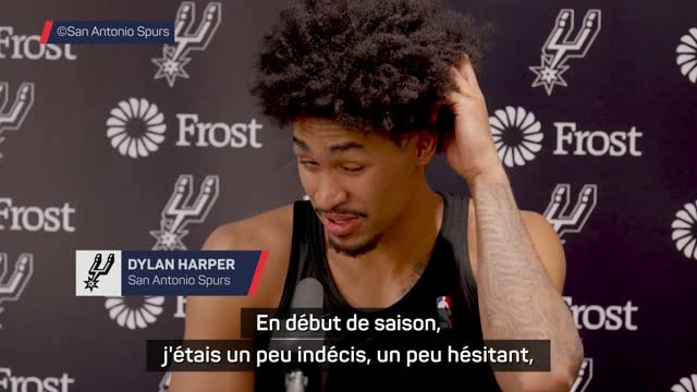 Spurs - Harper : En début de saison, j'étais un peu indécis, un peu hésitant