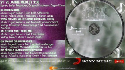 ANDREA BERG — 20 JAHRE MEDLEY 3:38 | Von ANDREA BERG – ABENTEUER 20 JAHRE · (2012) · CD