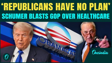 U.S. Breaking: Schumer Torches Trump and GOP Over Healthcare Crisis | Vows to Restore Obamacare
