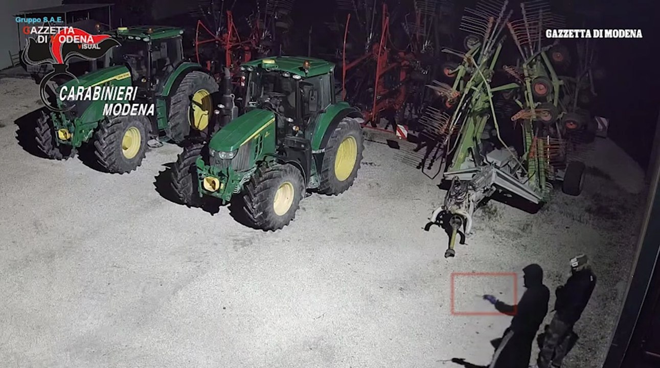 Ladri di trattori, la banda arrestata a Modena: furti in serie in Emilia Romagna